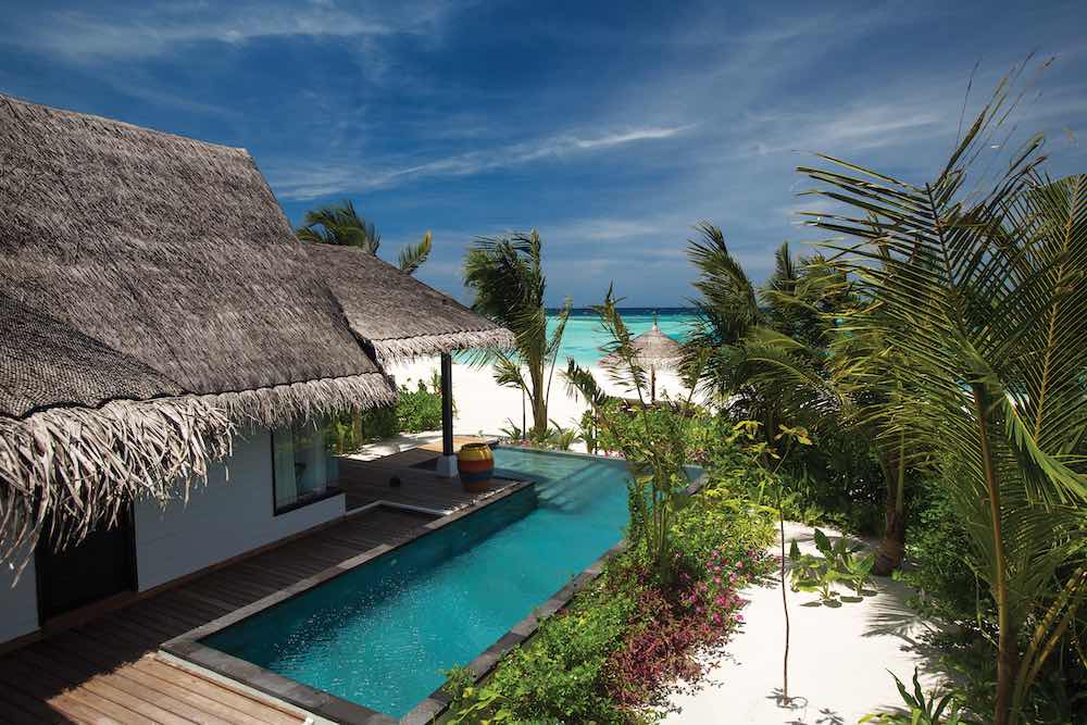 Two Bedroom Earth Beach Villa with Pool at OZEN LIFE MAADHOO South Male Atoll, view 2